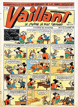 Vaillant nr 230 du 10 au 16 octobres 1949