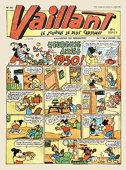 Vaillant nr 242 du 2 au 8 janvier 1950