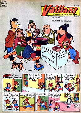 Vaillant n 555 du 8 janvier 1956