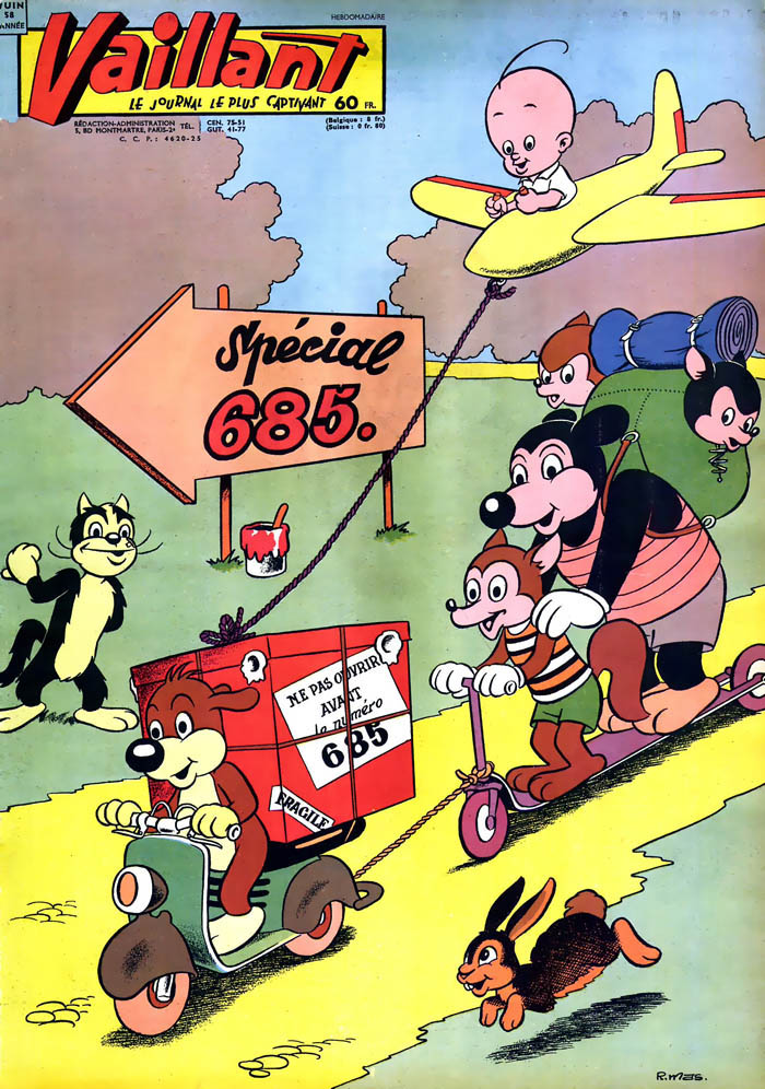Vaillant n 684 du 22 juin 1958